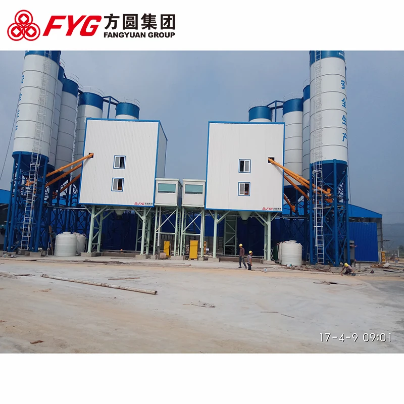 ready mixed cement mixer aggregate concrete mixing plant