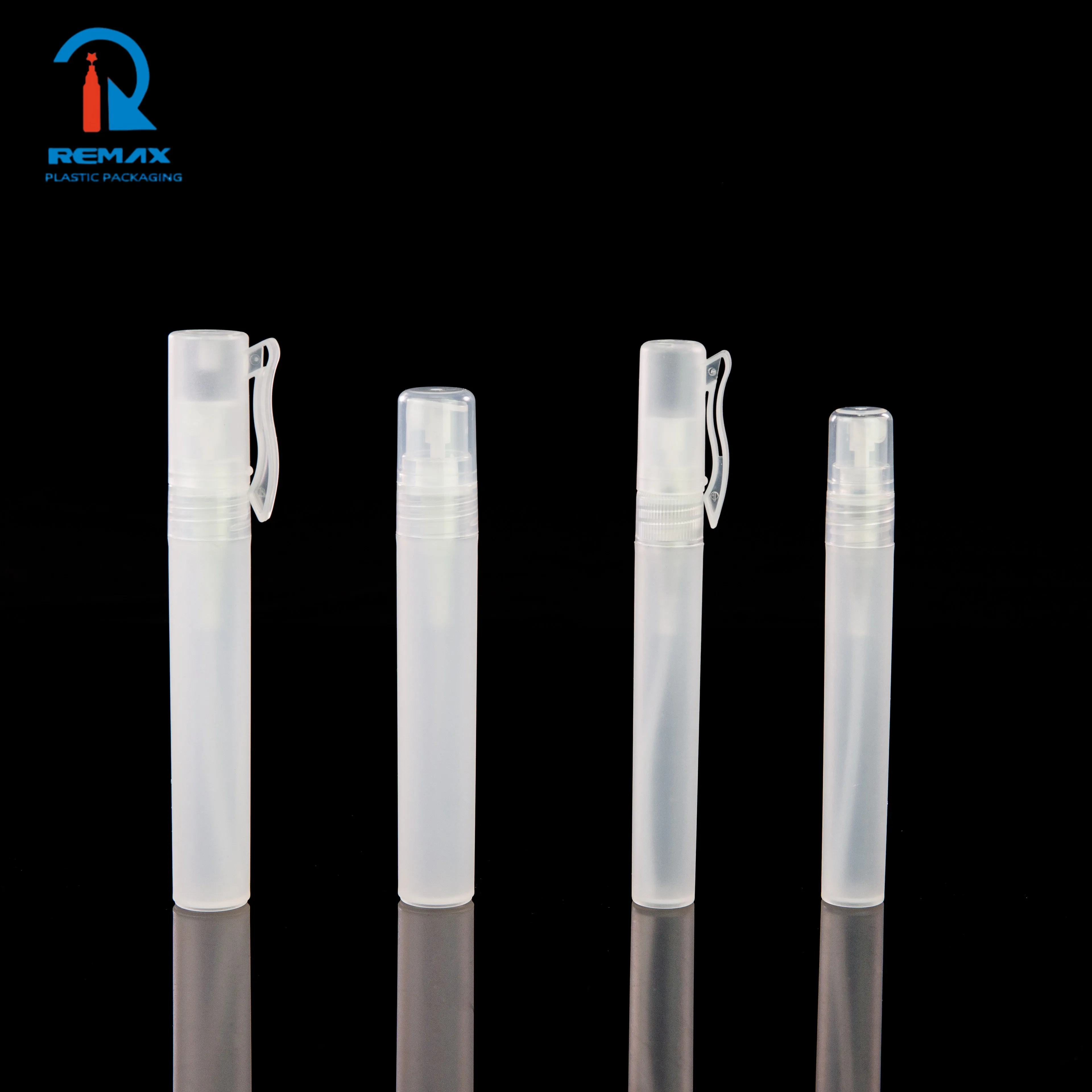 Wholesale Mini Empty Bottle 5ml 8ml Plastic Perfume Bottle Hand With Keychain Antibacterial Fine Mist liquid Sanitiser Spray Pen