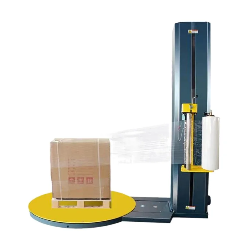 siat pallet wrapper with weight scale with roller