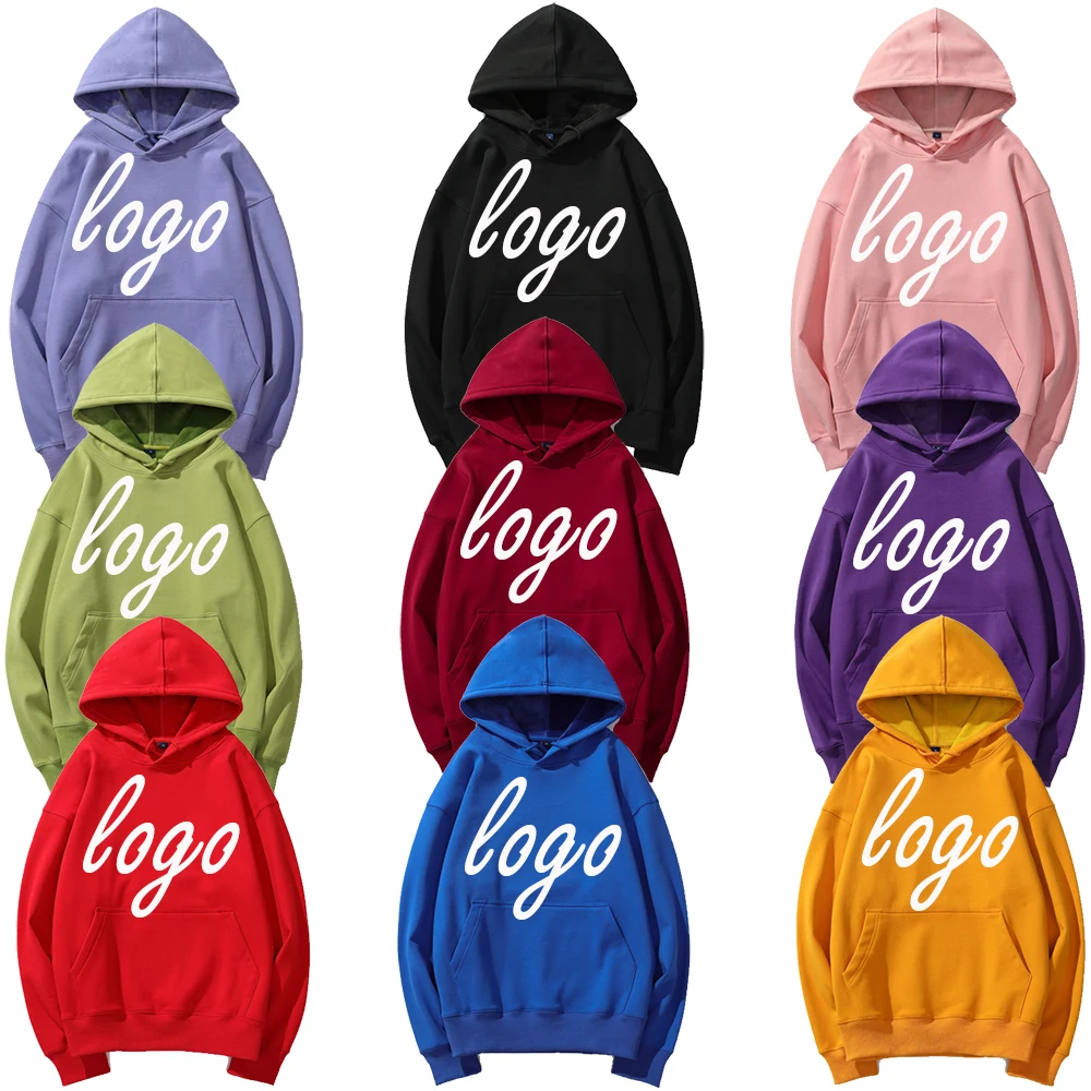 Streetwear Essentials Organic Cotton Embossed Embroidery Printed Hoodies Unisex Oversized Blank Tie Dye Custom Logo Hoodie Men