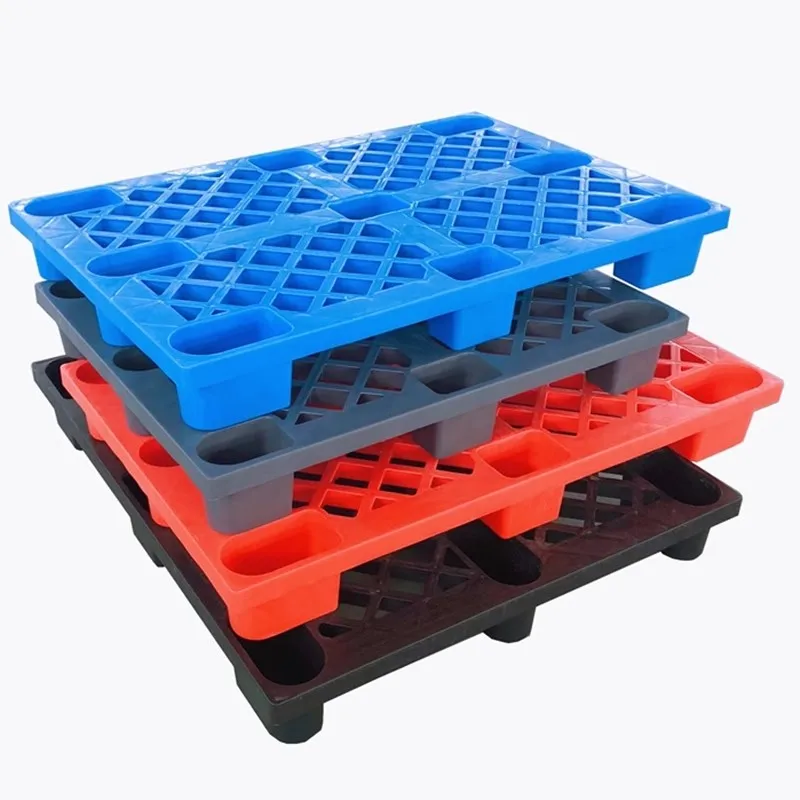 Пластиковый поддон на заказ Сверхмощный Односторонний склад многоразовый пластиковый поддон
