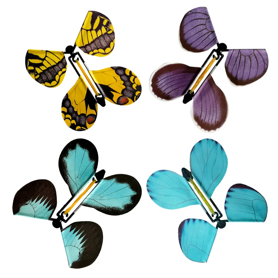 GT Butterfly Волшебная Летающая бабочка в книге заводная игрушка сюрприз
