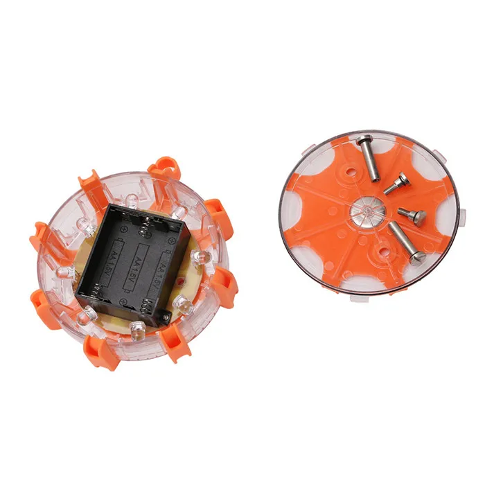 Emergency Disc Beacon Magnetic LED Road Flares Flashing Warning Light Roadside Flare for Car Or Boat