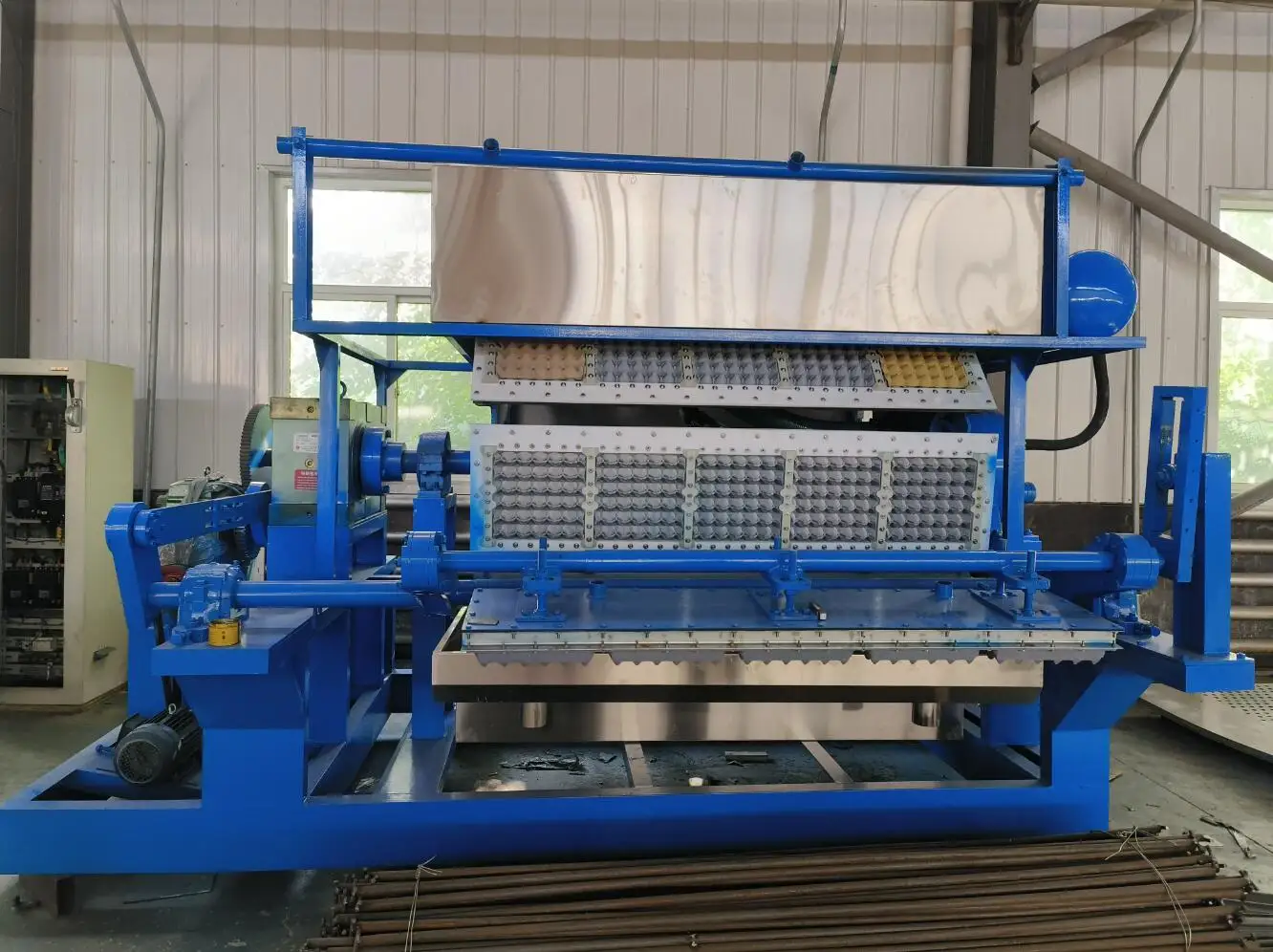 Long Service Life Factory Price Egg Tray Forming / Egg Tray Printer / Paper Egg Tray Making Machine
