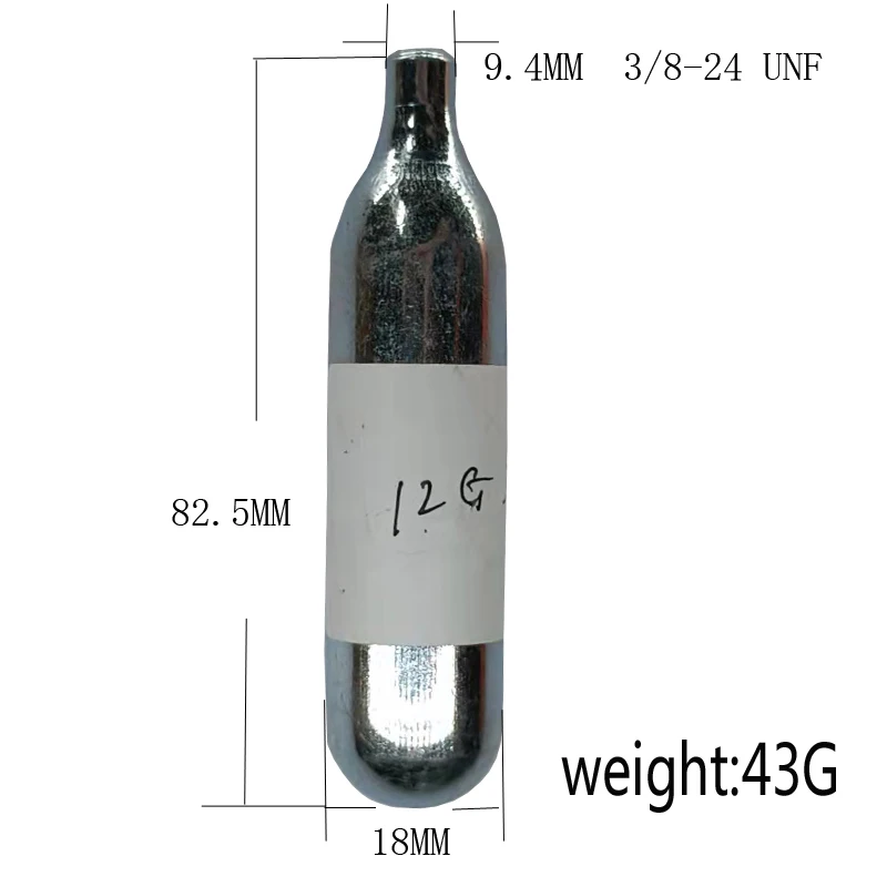Hit-air 60cc co2 canister co2 cartridge used for horse jacket HELITE PRODUCTS