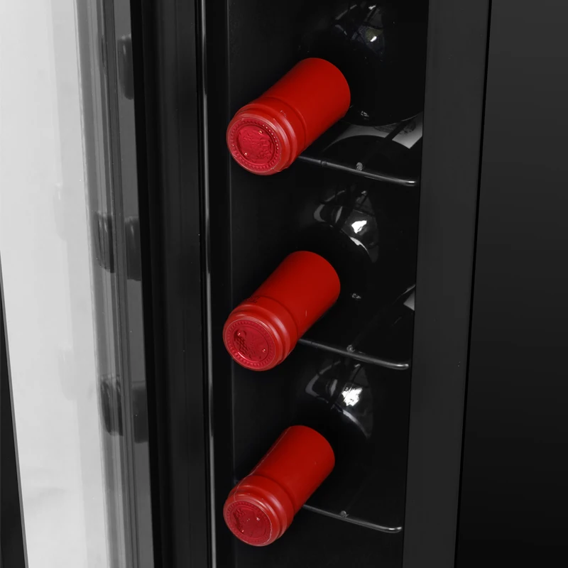 JCS-20 series free standing 7 bottles small red wine sleeve cooler