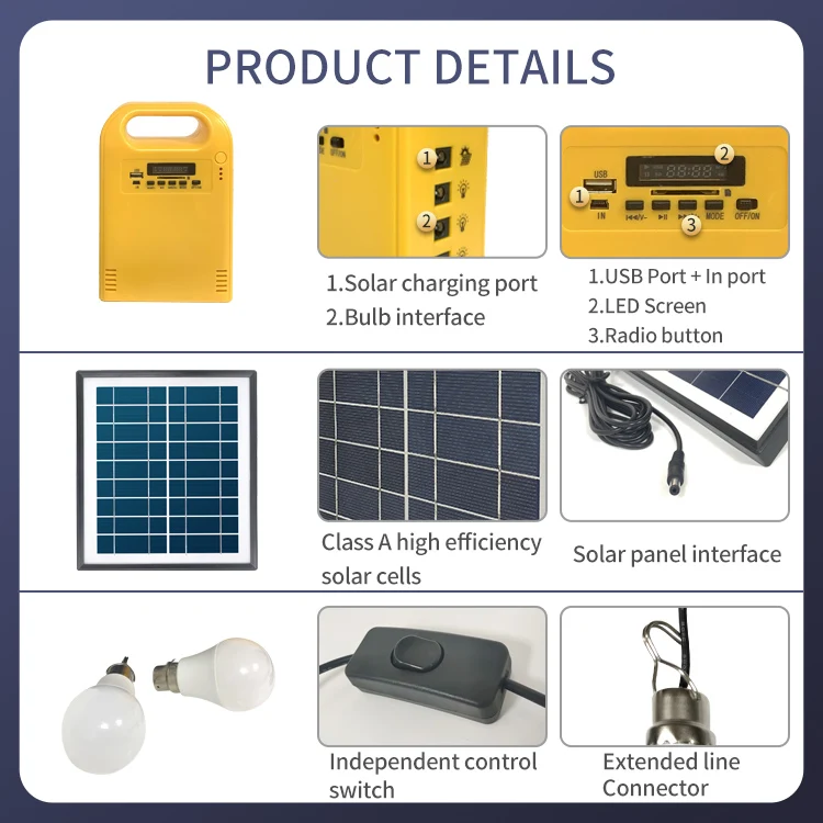 Высокоэффективный для домашнего использования комплект солнечной системы