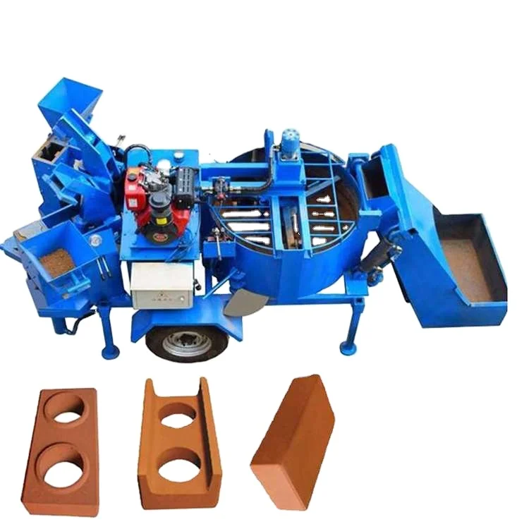 House Bricks Hydraulic Pressure Automatic Soil Interlocking Brick Making Machine