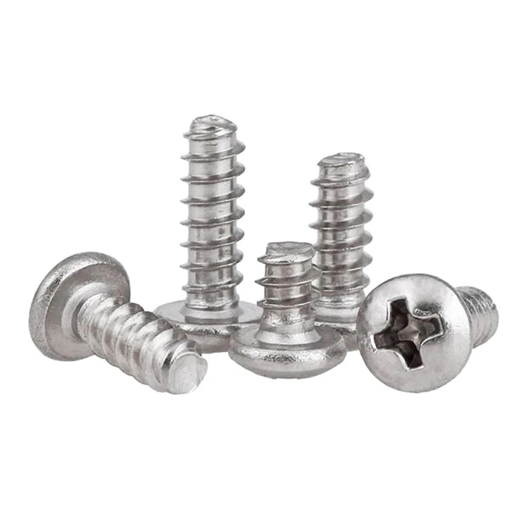 M1.4 M1.7 M2 M2.2 M2.6 M3 M3.5 M3.9 M4 M4.2 M4.8 M5 из нержавеющей стали Phillips Pan Head пластиковые саморезы