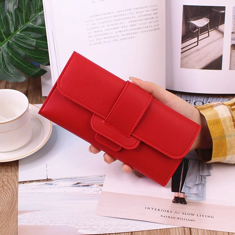 High Quality Wallet Women Leather Pu Leather Small Wallet For Women Wholesale Candy Color Women Purse Wallet