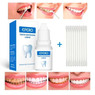 EFERO Deep Cleaning Coffee Tea Stains Removal Natural Teeth Whitening Serum