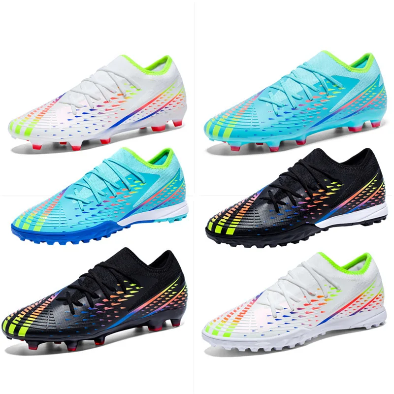 Wholesale hot selling broken nails long nails game training football shoes  bottine de football soccer shoe
