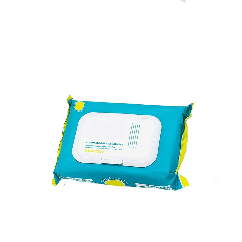 Gentle and scented personal cleansing wipes travel nonwoven cleaning toilet wipes