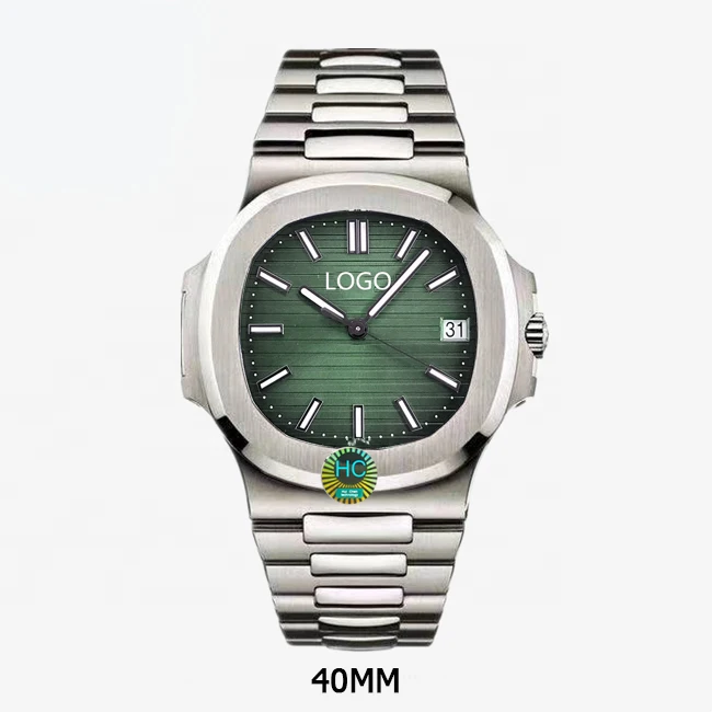 3A Quality Luminous Waterproof  Sapphire Glass 904L Stainless Steel Automatic PP Watches