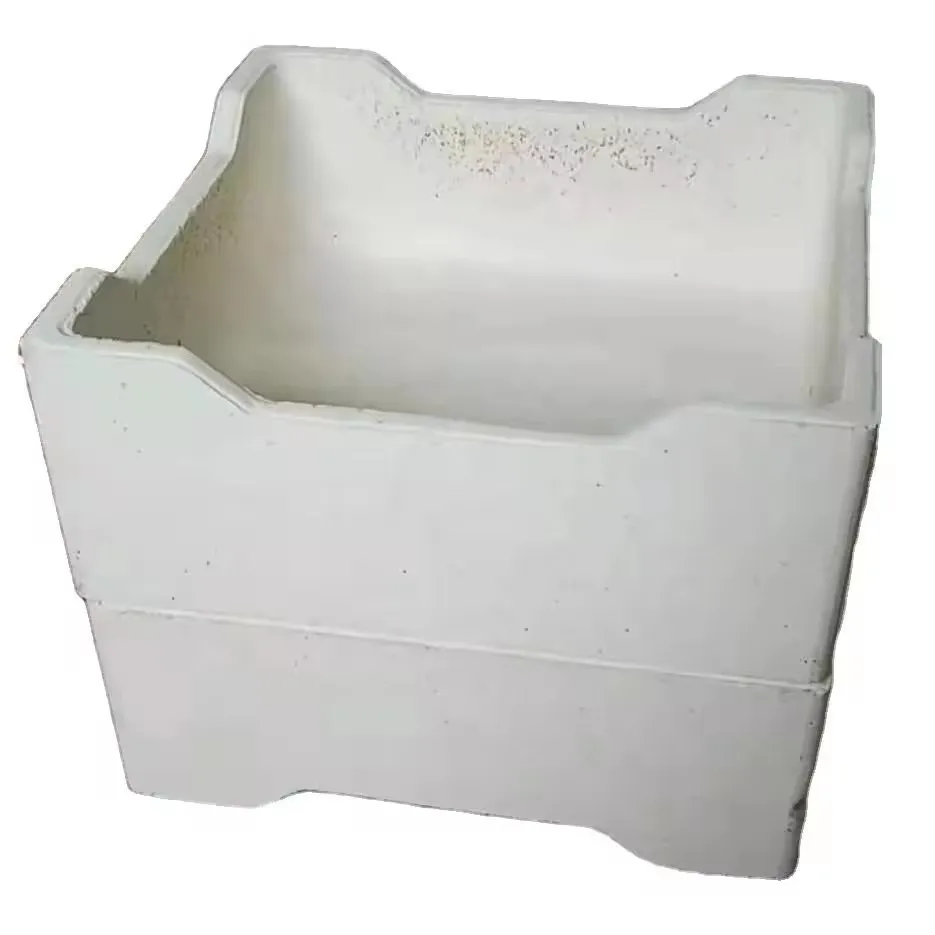 China Factory Price Azs High Alumina Zircon Silica Azs Refractory Brick For Float Glass Kiln