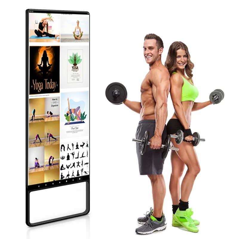 Factory Price smart Fitness Mirror With Weights Waterproof Fitness Smart Mirror 43inch Touch Screen Mirror gym Smart