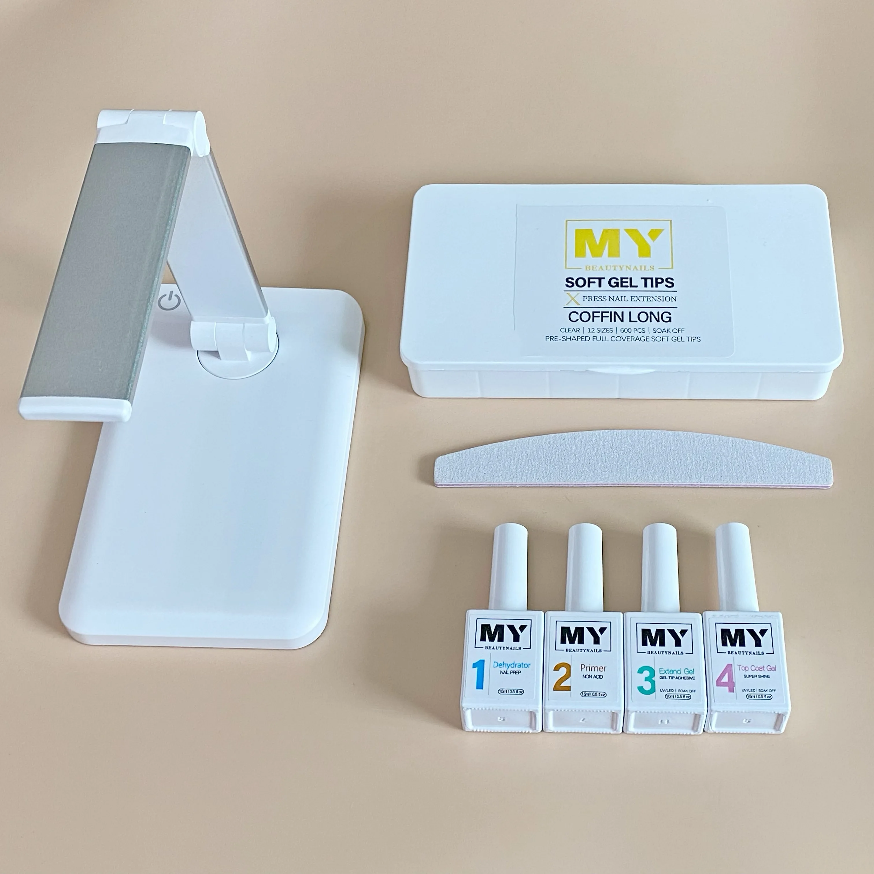 Подарочная коробка MyBeautyNails Мягкий Гель-лак для наращивания ногтей