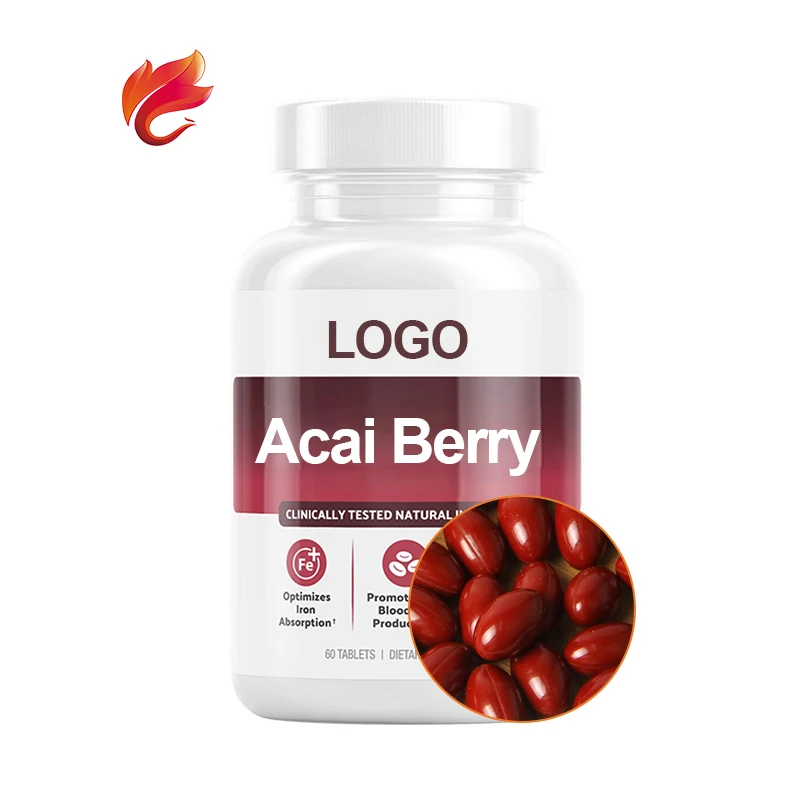 Natural Herb Acai Berry Extra Slim Supplement Soft Capsules