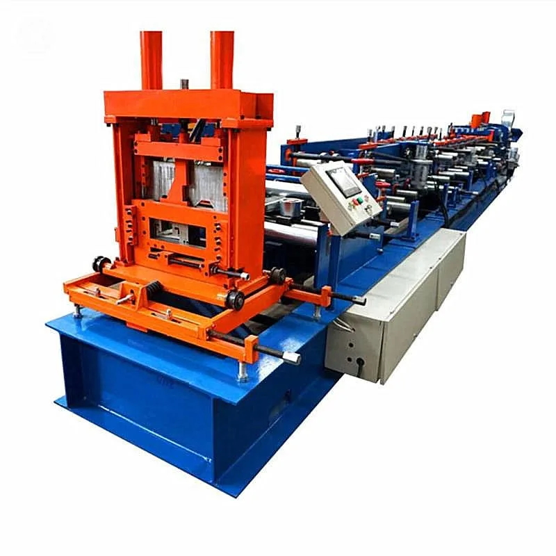 Factory Fully automatic 60-300type c z purlin roll forming machine U shape C channel forming machine