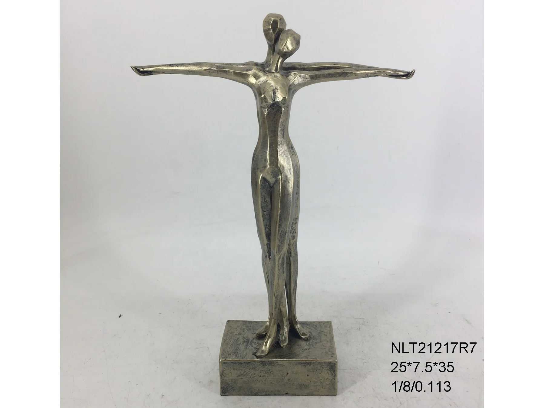 Статуя из смолы для влюбленных, ремесла в скандинавском стиле ретро для пар, домашний декор, Современные Полимерные украшения