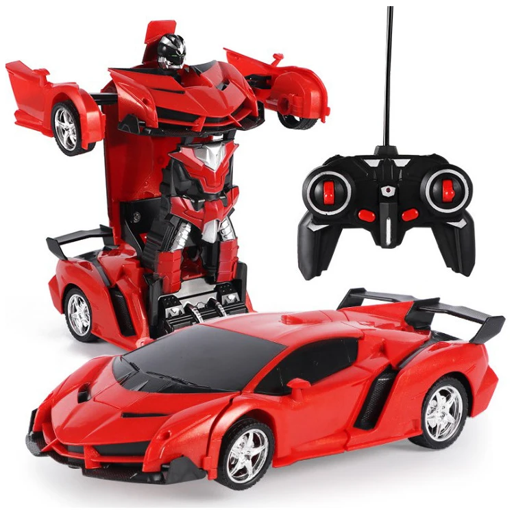 Wholesale  Remote Car Toy Radio Control Transformation Robot  Car Toys For Kids