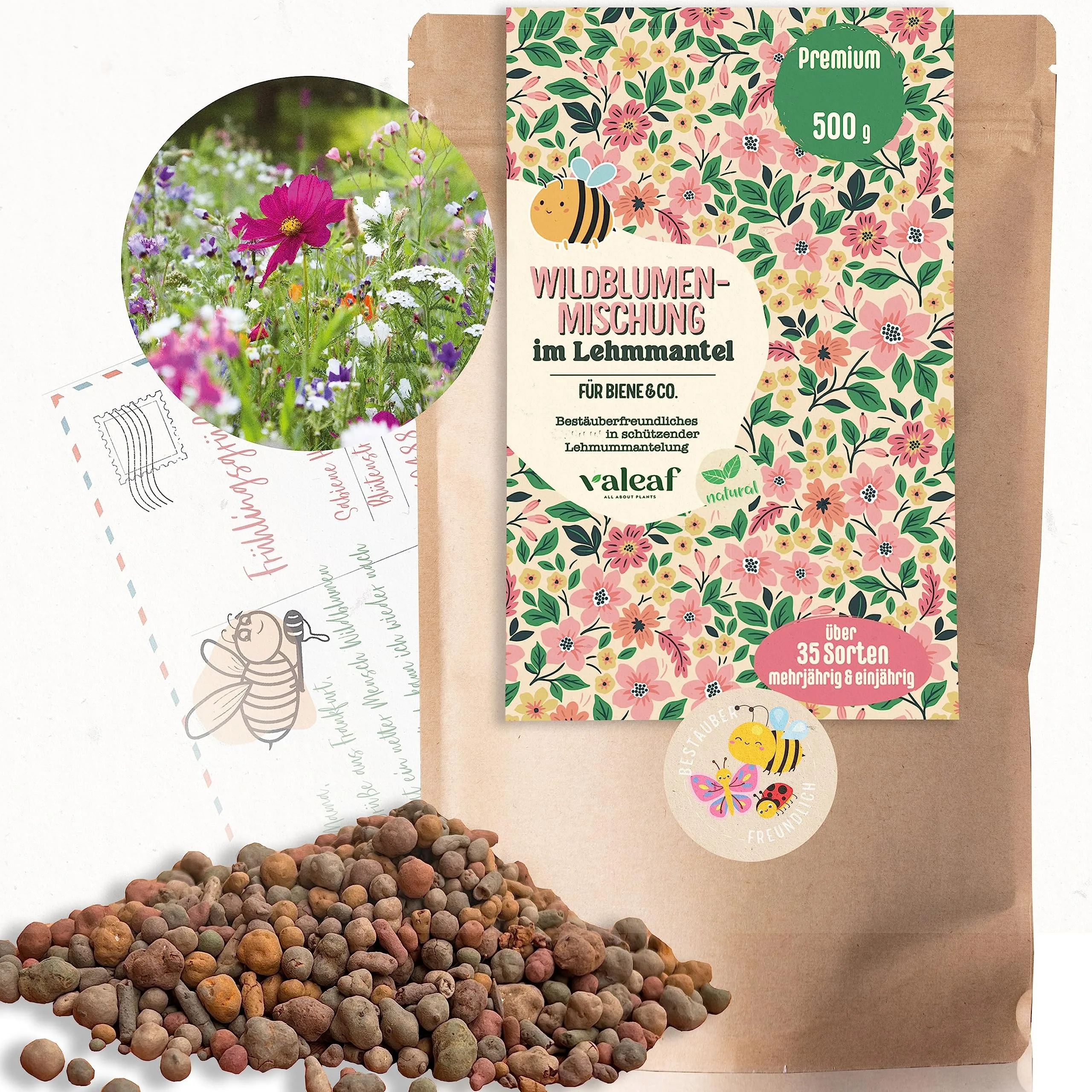 Wholesale popular Bee-Friendly Wild Flower Mix for Colourful Wildflower Meadow