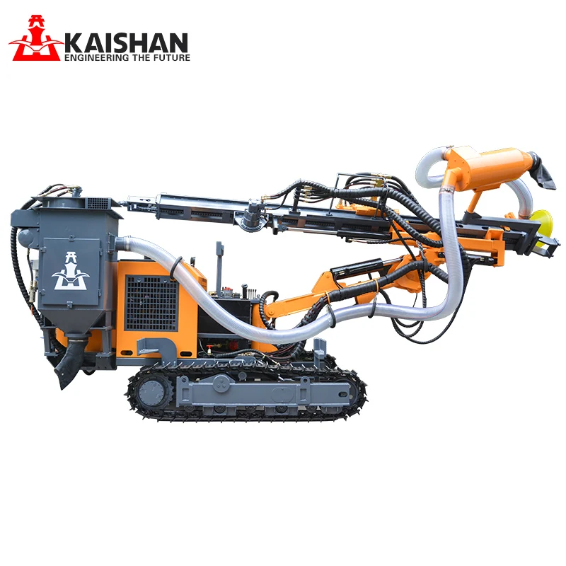 High quality 40m depth High Air Pressure DTH  and bit Ore Mining Deep Hole DTH drill rig
