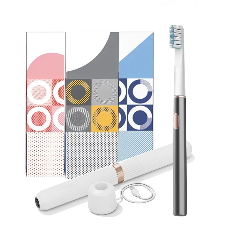 LULA OEM Patent Electric Toothbrush Luxury Fashion Sonic Wireless Charger Electric Toothbrush for Adult