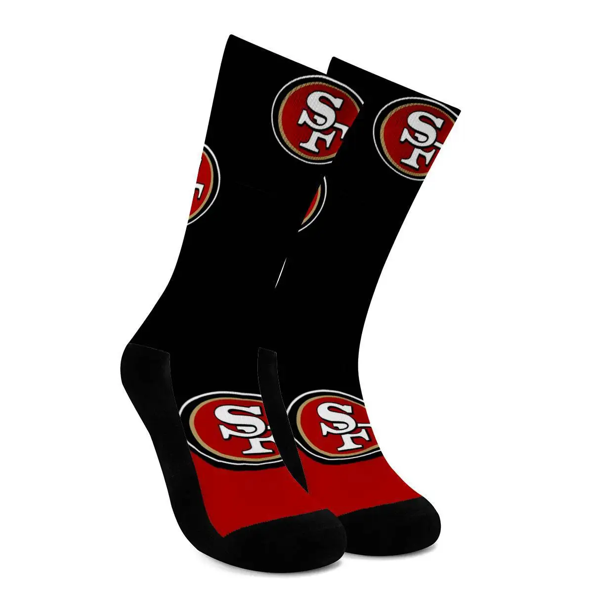 2021 New arrival American football 32 teams sublimation printing unisex socks custom women men nfl cotton socks