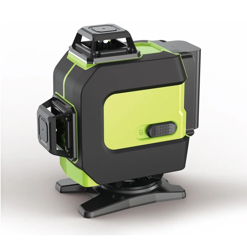 MM16 CG level laser measuring tool lcd display inside rotary laser level 16 lines green laser level