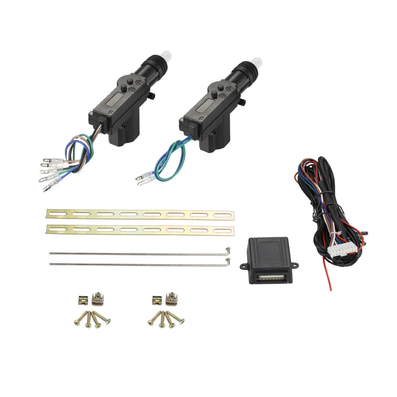 Система центрального замка с приводом пистолета и защитой кабеля