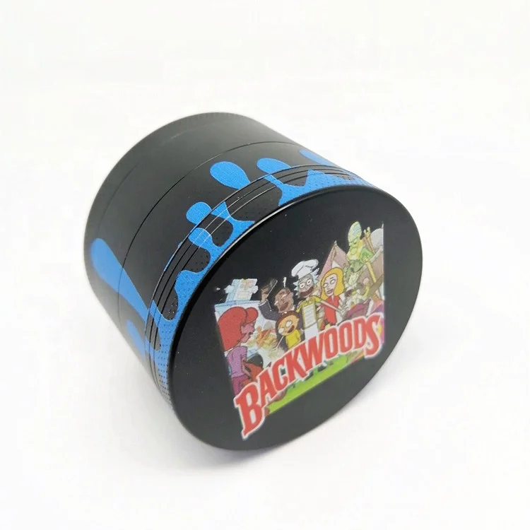 New Arrival 4 Layers mini water drop backwoods zinc alloy herb weed grinder