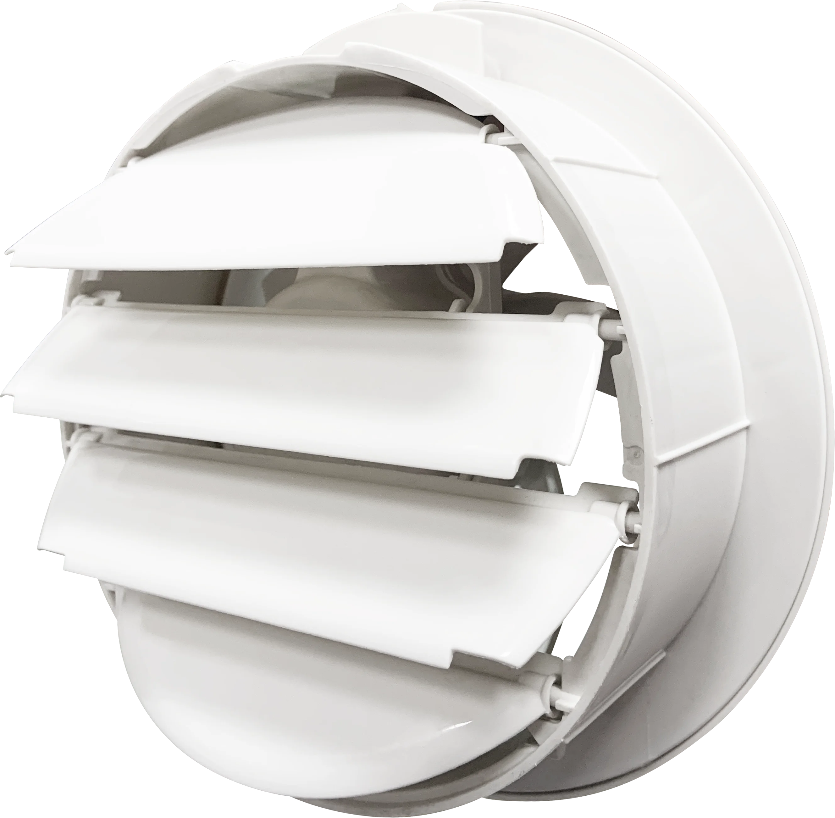 Angega VF-X6C 6 inch  Window Mounted Plastic Round Ventilation Fan  Auto Shutter exhaust fan