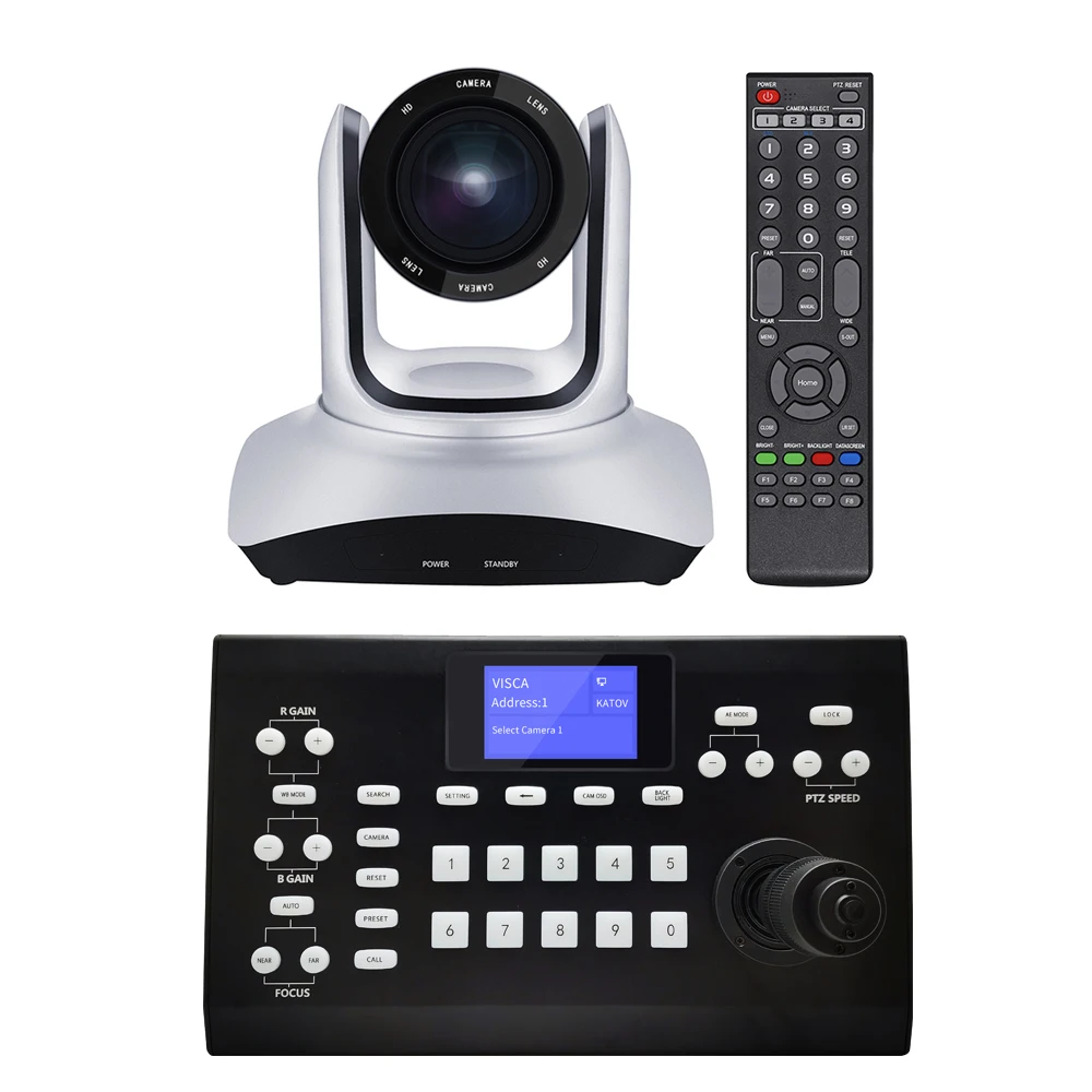 Система вещания для видеоконференций wdr ptz камера usb веб-камера hd 1080p Джойстик контроллер прямая