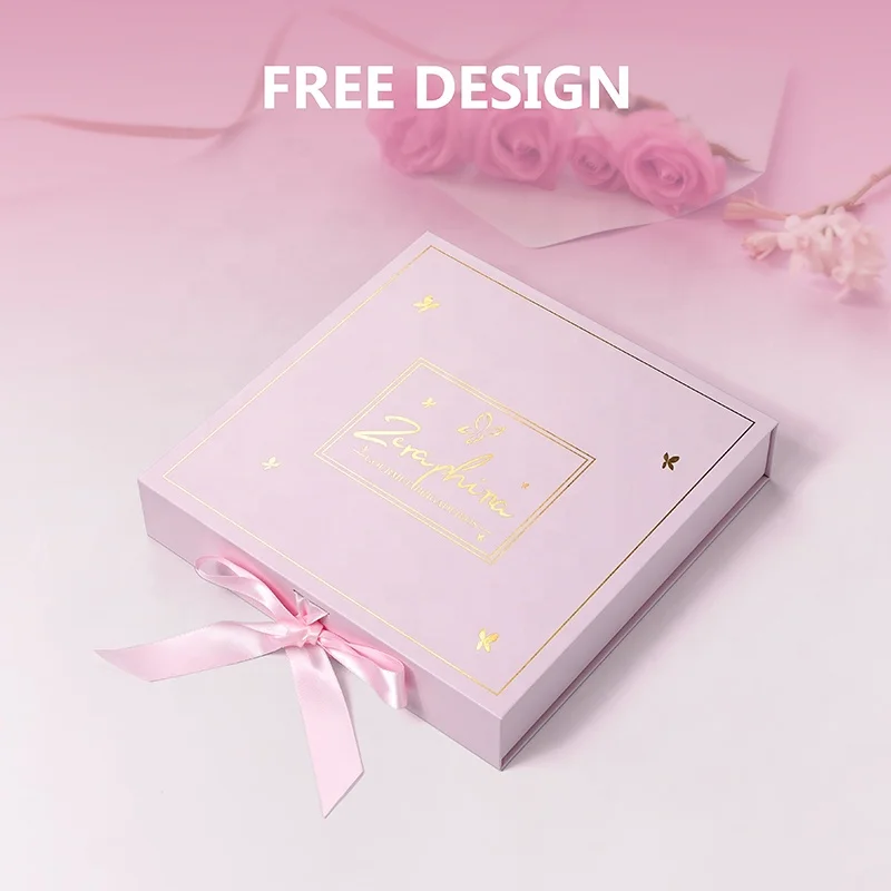 Luxury Hard Cardboard Magnet Box Chocolate Package Premium Empty Box With Lid Recycled Custom Logo Color Matt Lamination Divider