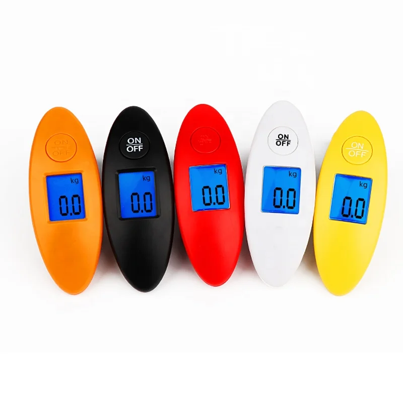 Small Electronic Hanging Travel Scale Portable Electronic Scale Multi-Color Mini Weight Digital Luggage Scale