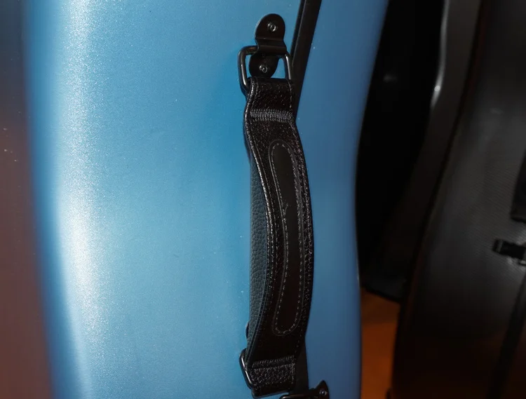 Grind arenaceous blue carbon fiber cello case 4/4 cello case carbon fiber cello hard case 3.6kg