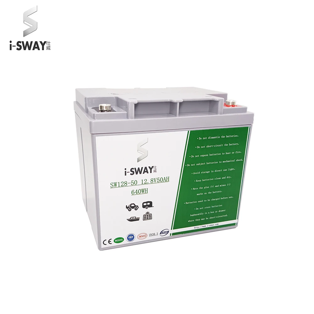 12v 24v 36v 48v life lifepo4 rechargeable 50ah li-ion storage oem 12.8v50Ah lifepo4 battery pack