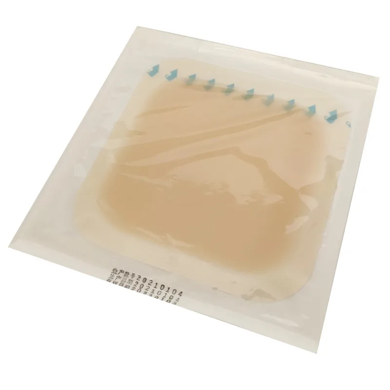 Chest sealing hydrocolloid dressing
