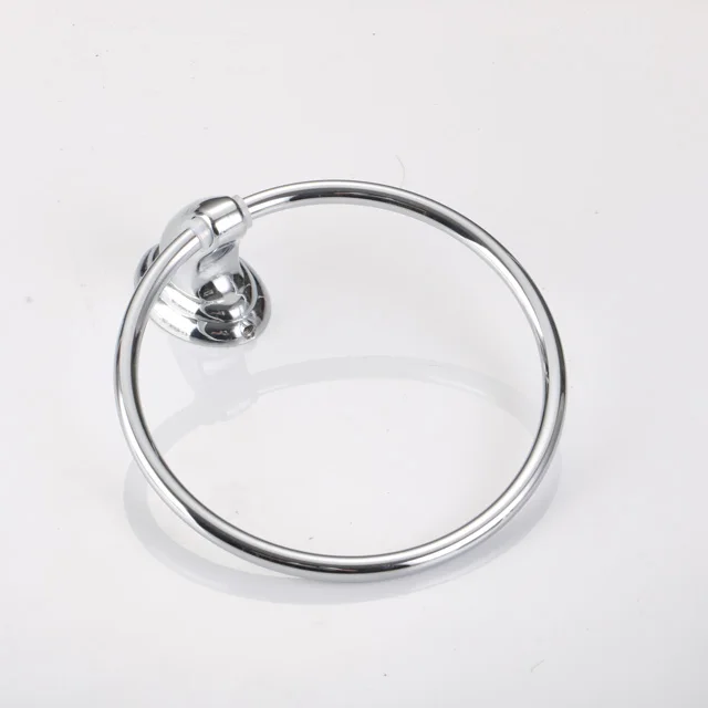 Цинковые аксессуары для ванны, набор для ванной комнаты с хромированной отделкой, настенный держатель для ванны