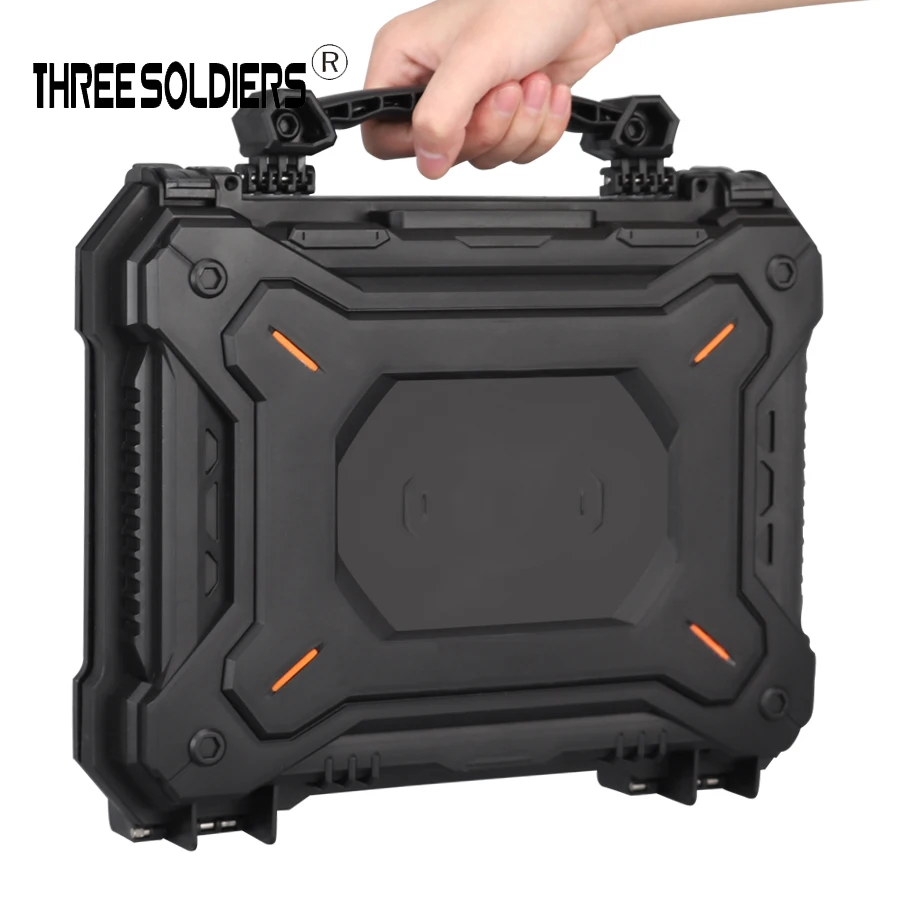 Tactical 12.6Inch Hand Case with Foam Padded  Magazine Protective Box  Hunting Accessories Storage Camera Case