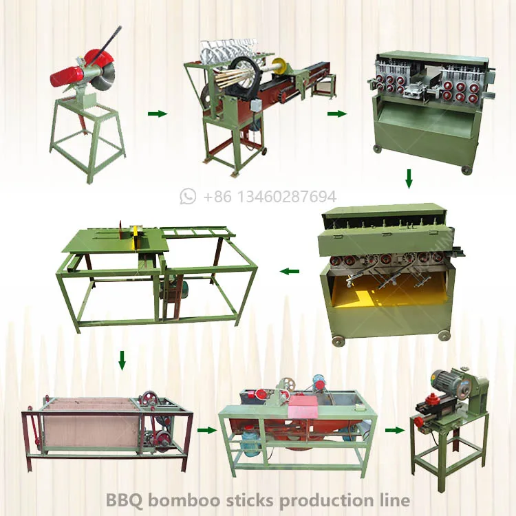  Automatic toothpick polishing chopstick producing machine with best