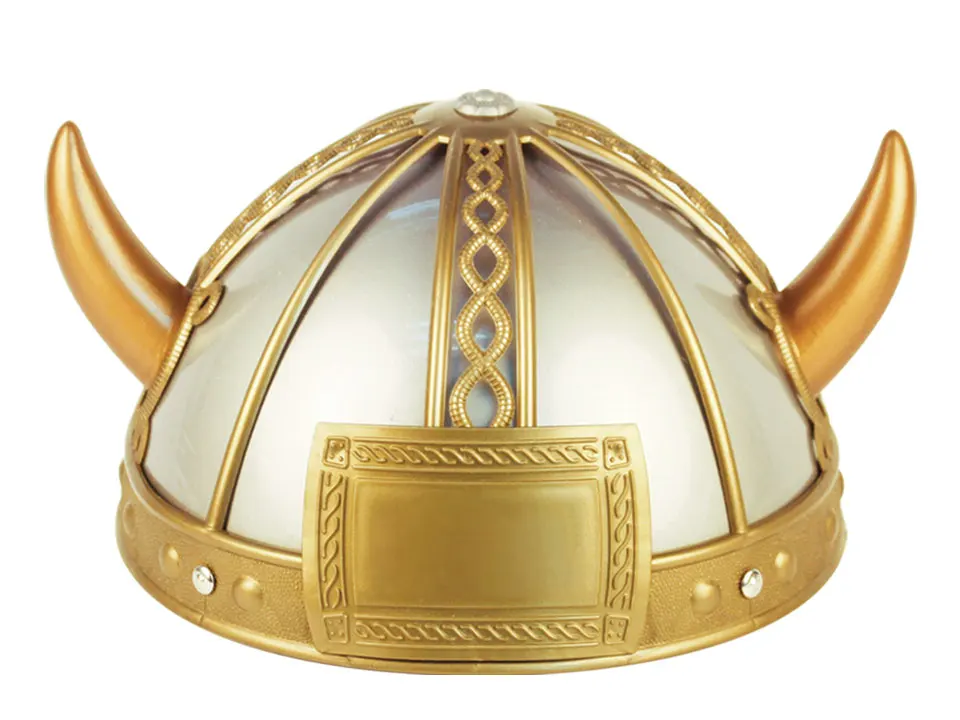 ArtCreativity Viking Helmet for Kids and Adults Viking Costume Helmet with Classic Horn Design
