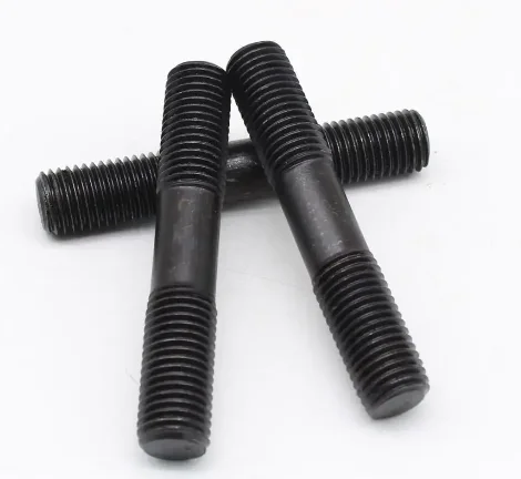 wholesale price 3/8 terminal stud bolt with hex nut 10.9 stud bolt and nut 12.9 stud bolt
