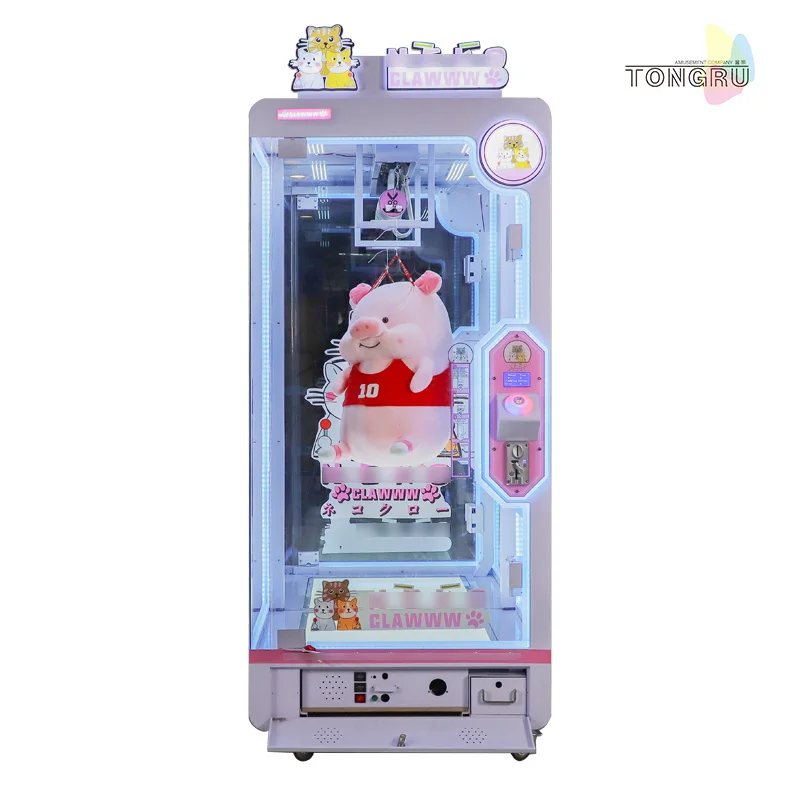 Street Shop Claw Crane Machines 1 year warranty Iron Cabinet Claw Game Machine lifetime after-sales service Claw Machine Custom