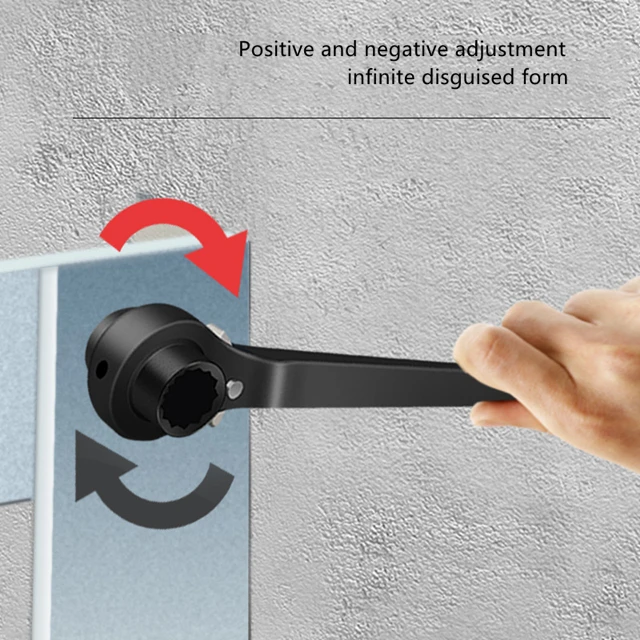 Factory direct custom chrome vanadium steel fixed head ratchet wrench mirror bag wrench set