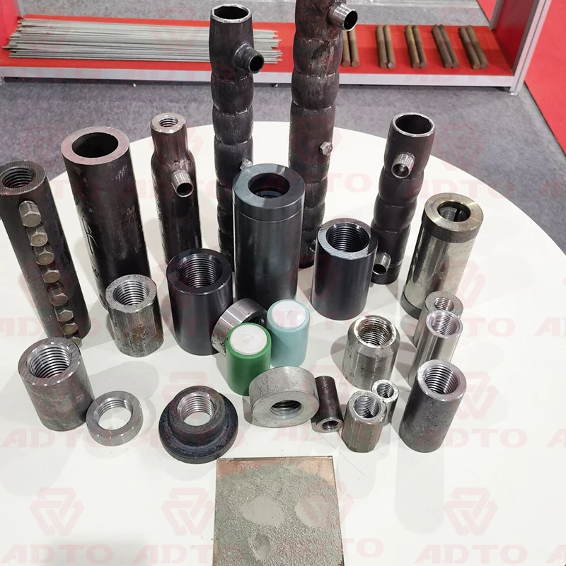 Steel bar mechanical cold extrusion press no thread rebar splicing coupler