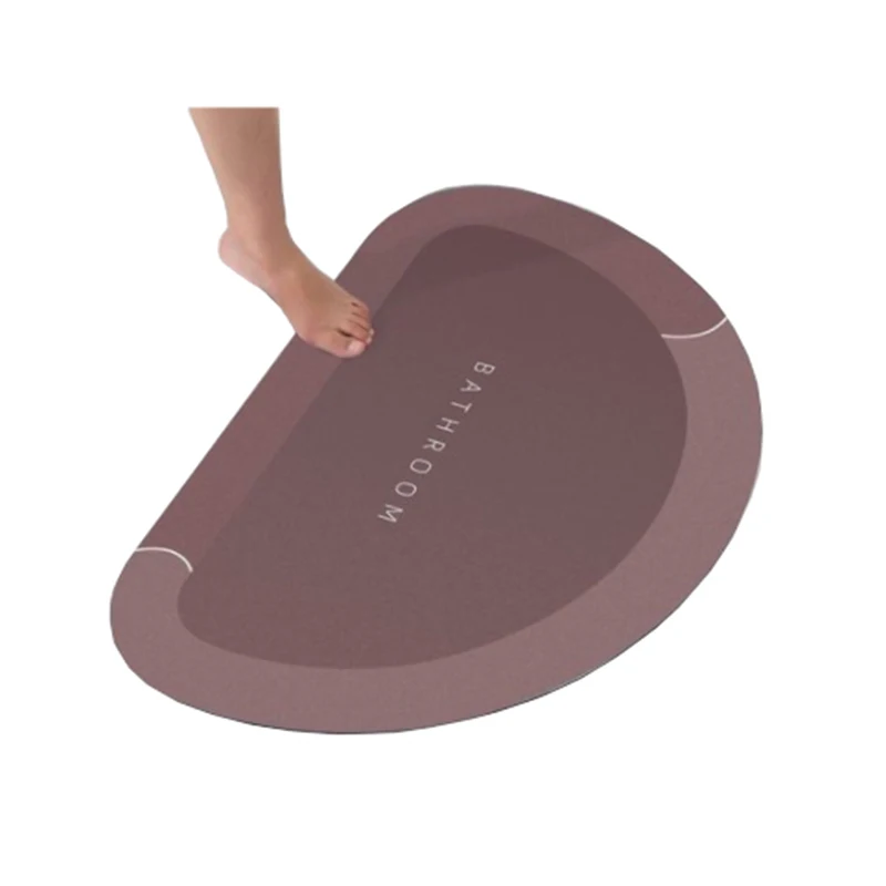 Flannel Non Slip Doormat Kitchen Bedroom Bath Floor Mat Carpet Rug Utility Mats