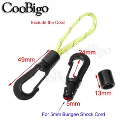 Plastic Snap Hooks for Bungee Cord Rope Tie Awning Truck Cover Bike Kayak Boat Outdoor Camping Paracord Lanyards #FLC137-A/B