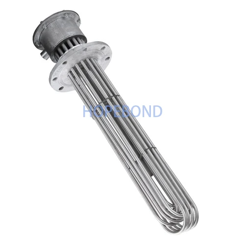 Customize 3phase 380v 480v flange immersion heater for oil tank